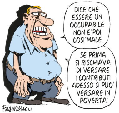 Copertina di La vignetta di Franzaroli