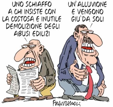 Copertina di La vignetta di Franzaroli