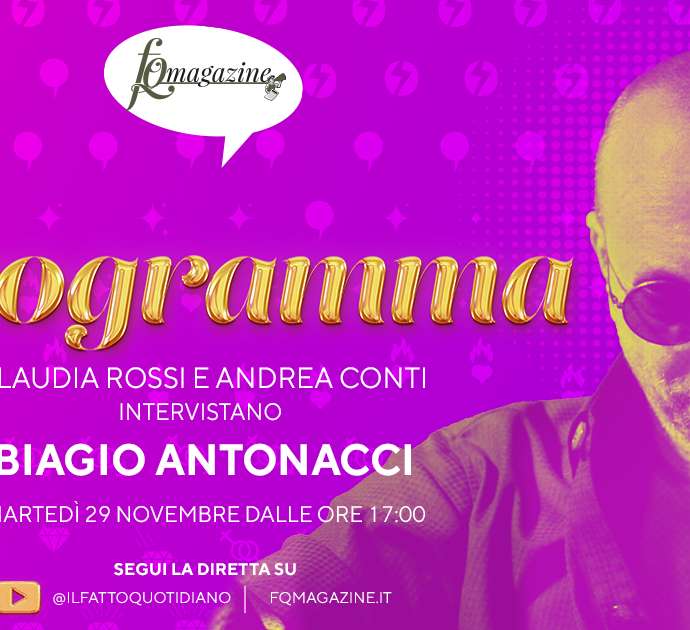 Biagio Antonacci: “C’è voglia di contatto e condivisione” in diretta alle 17 con Claudia Rossi e Andrea Conti