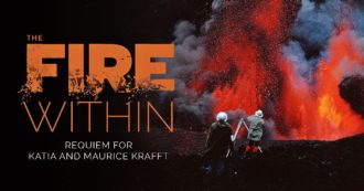 Copertina di The fire within: a requiem for Katia and Maurice Krafft, Werner Herzog è rinato