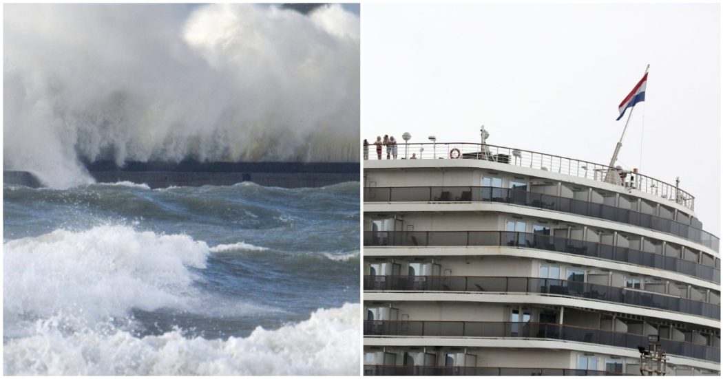 Onda anomala travolge una nave da crociera: morta una passeggera, altri quattro feriti. “Più grande del doppio delle onde normali e imprevedibile”