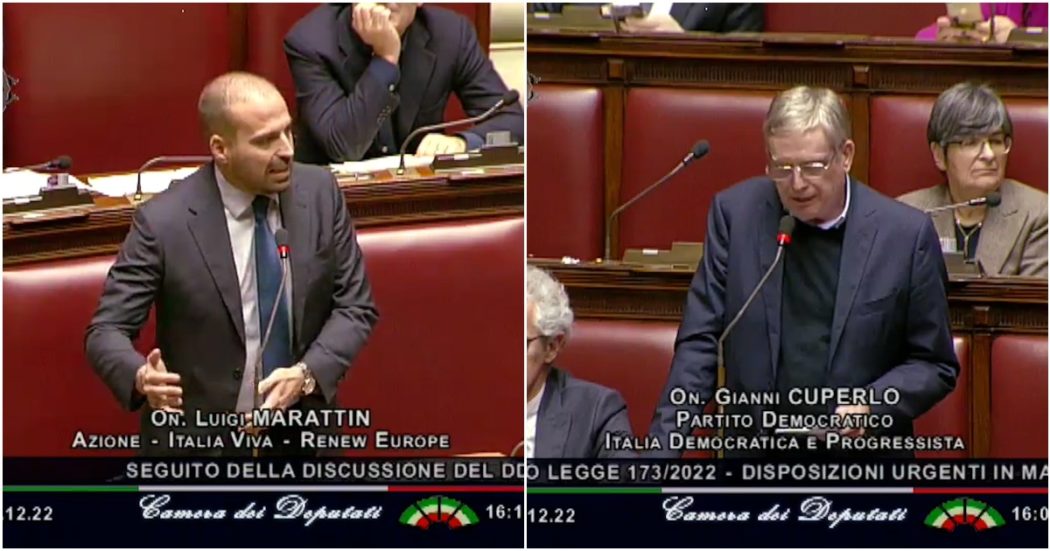 Ministeri, Italia viva e Azione votano con la maggioranza per mantenere la parola “merito”. Scontro Cuperlo-Marattin in Aula