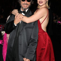 LONDON, ENGLAND – DECEMBER 05: Pierpaolo Piccioli and Florence Pugh attend The Fashion Awards 2022 Pre-Ceremony Drinks at the Royal Albert Hall on December 05, 2022 in London, England. (Photo by Lia Toby/BFC/Getty Images for BFC)