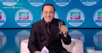 Copertina di Crozza-Berlusconi: “Altro che condono, basterà una raccomandata per costruire casa sull’Etna con terrazzo termo autonomo!”
