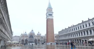 Copertina di Venezia, il Mose non viene attivato: torna l’acqua alta in piazza San Marco. Previsto picco a 100 centimetri