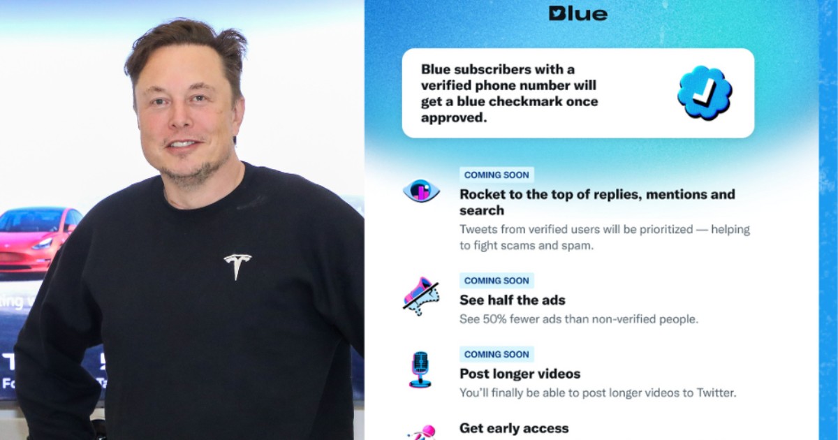 Twitter, subscriptions starting Monday: blue ticks are paid.  “Premium users have less ads”