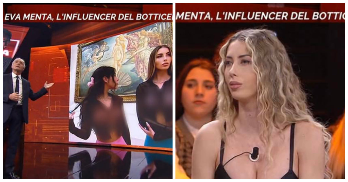 Non è l’Arena, Massimo Giletti sbotta: “Una sco*ata generale, usate i termini giusti”. La lite tra la pornostar Malena e l'”influencer del Botticelli”