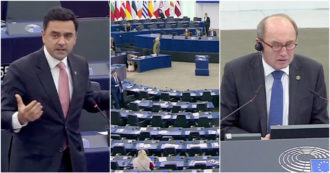 Copertina di Qatargate, al Parlamento Ue si discute dello scandalo mazzette ma l’Aula è vuota. Il presidente di turno si giustifica: ‘Ho avvisato tutti’