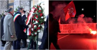 Copertina di Commemorazione di Piazza Fontana, gruppi anarchici interrompono il discorso del sindaco Sala e protestano contro il 41bis