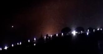 Copertina di Eurofighter precipitato vicino a Marsala, il momento dello schianto ripreso da una telecamera di sicurezza – Video