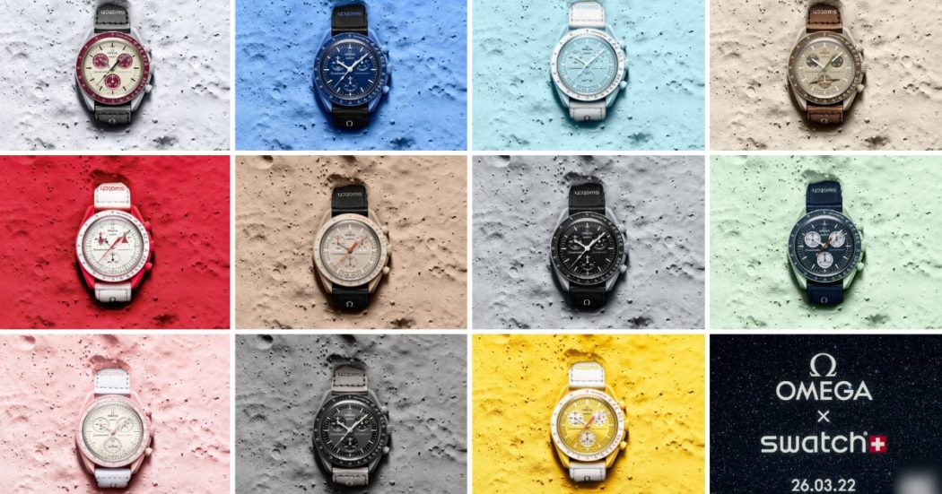 Swatch e Omega, il MoonSwatch è l’orologio più desiderato dell’anno ma è introvabile: ecco il segreto del suo successo