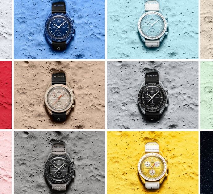 Swatch e Omega, il MoonSwatch è l’orologio più desiderato dell’anno ma è introvabile: ecco il segreto del suo successo