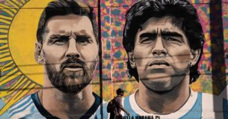 Copertina di Maradona o Messi, Ferlaino si schiera: “Diego resta il più grande, era più carismatico”