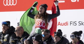 Copertina di Capolavoro Goggia nella Coppa del mondo di sci: vince la discesa libera di St. Moritz con una mano fratturata