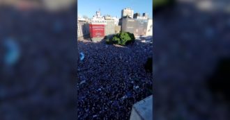 L'Argentine championne du monde, la fête explose à Buenos Aires : les images de la foule vue d'en haut sont impressionnantes - Vidéo