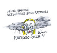 Copertina di La vignetta di Vauro