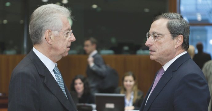 Copertina di Da Monti a Draghi, il decennio perduto della politica affidata ai salvatori