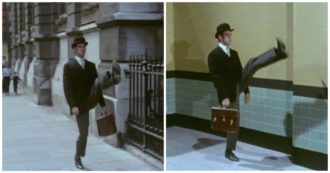 Copertina di Imitare la buffa camminata ispirata ai Monty Python ogni giorno fa dimagrire. Ma non solo: tutti i benefici del “Teabag”