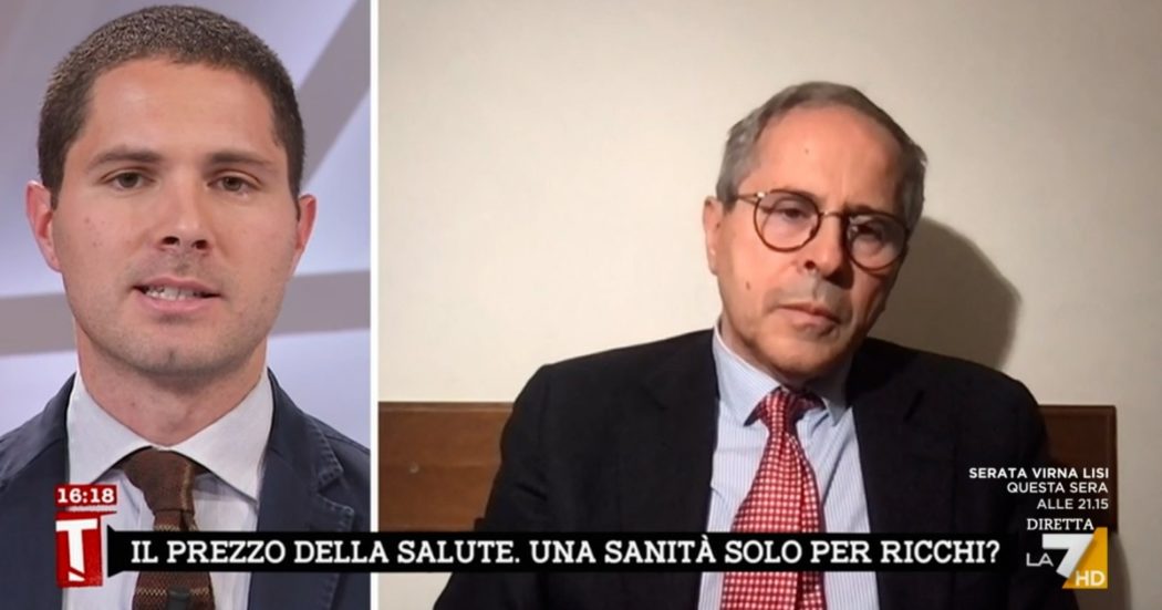 Sanità, l’affondo di Crisanti a La7: “Per il governo più urgente aiutare società di calcio che investire nei pronto soccorso”