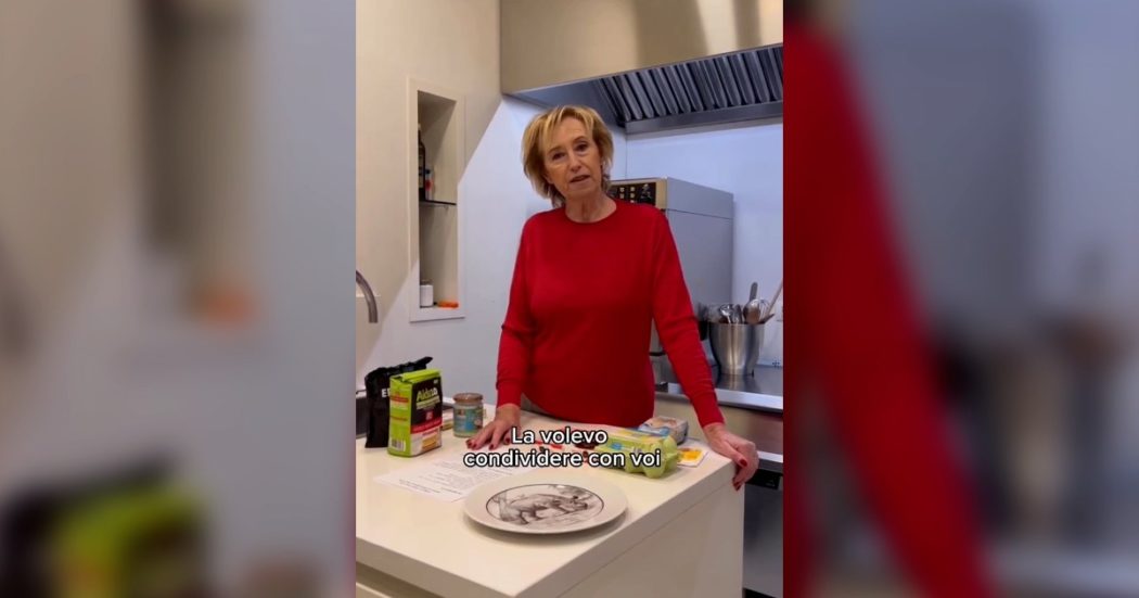 Letizia Moratti si improvvisa food blogger e pubblica una video-ricetta (ma dimentica qualcosa)