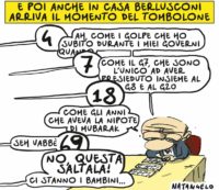 Copertina di Natale in casa berlusconi