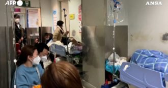 In Cina torna la paura del Covid, ospedali sovraffollati e lunghe code: le immagini