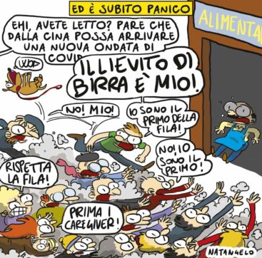 Copertina di La vignetta di Natangelo