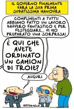 Copertina di La vignetta di Natangelo