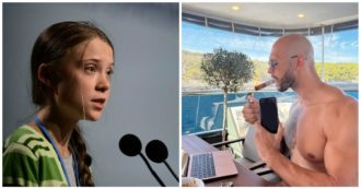 Copertina di Greta Thunberg asfalta Andrew Tate: “Ce l’hai piccolo, fatti una vita”