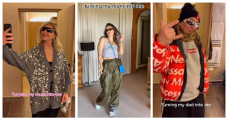 Copertina di ‘Turning my mum into me’, il nuovo trend di TikTok conquista anche Elena Sofia Ricci, Chiara Ferragni e Fedez: ecco i video