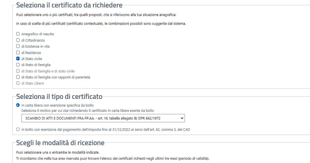 Il governo vieta il rilascio di certificati anagrafici per conto terzi online e agli sportelli di quartiere. Protestano i Comuni