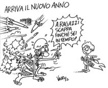 Copertina di La vignetta di Vauro