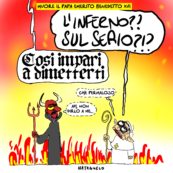 Copertina di Addio Ratzinger