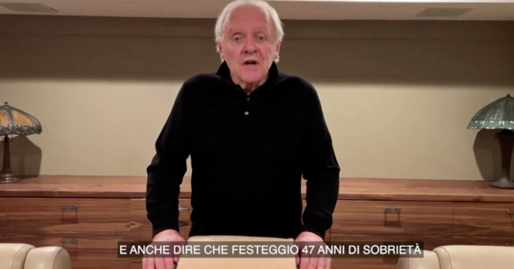 Anthony Hopkins festeggia i suoi 47 anni da sobrio: “Ero un alcolizzato e non mi restava molto da vivere” – Video