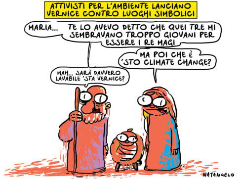 Copertina di La vignetta di Natangelo