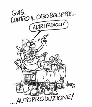 Copertina di La vignetta di Vauro