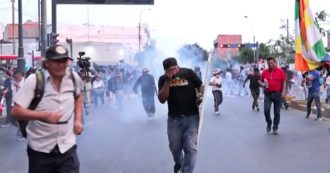 Copertina di Perù, proteste e scontri a Lima: manifestanti chiedono le dimissioni della presidente Boluarte