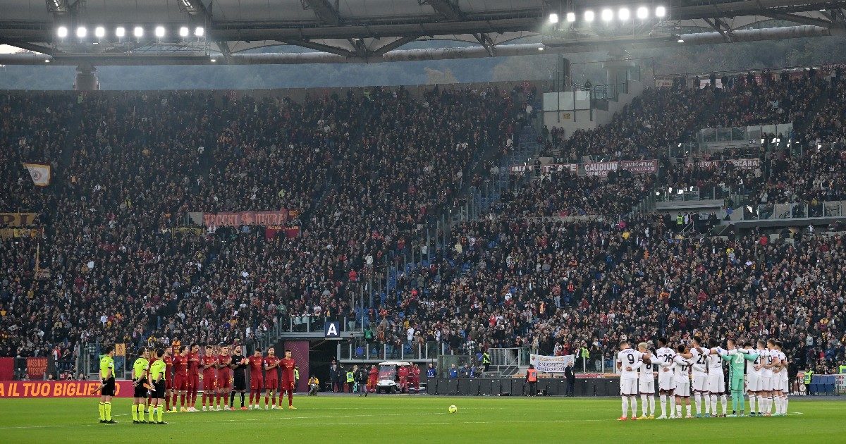 Roma-Bologna, allo Stadio Olimpico tre tifosi speciali: ecco le celebrità che hanno assistito al match di Serie A