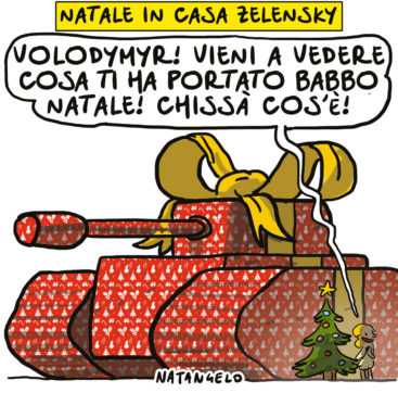 Copertina di La vignetta di Natangelo