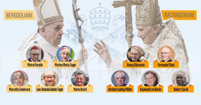 Bergogliani contro ratzingeriani. La mappa del “derby” Vaticano