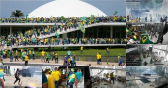 Caos Brasile, migliaia di sostenitori di Bolsonaro assaltano il Parlamento. Poi la polizia ristabilisce l’ordine. Lula: “Terroristi”