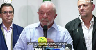 Copertina di Brasile, Lula promette “punizioni esemplari”: “Sono fanatici fascisti, nessuno osi mai più”