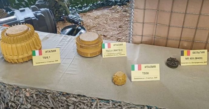 L’ambasciata russa contro l’Italia: “Ecco le mine disseminate in Ucraina”. Ma Crosetto smentisce: “Non le produciamo da 28 anni”