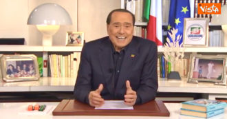 Copertina di Lombardia, Berlusconi cita il discorso del 1994 a sostegno di Fontana: “Qui ho le mie radici e qui è nata Forza Italia”
