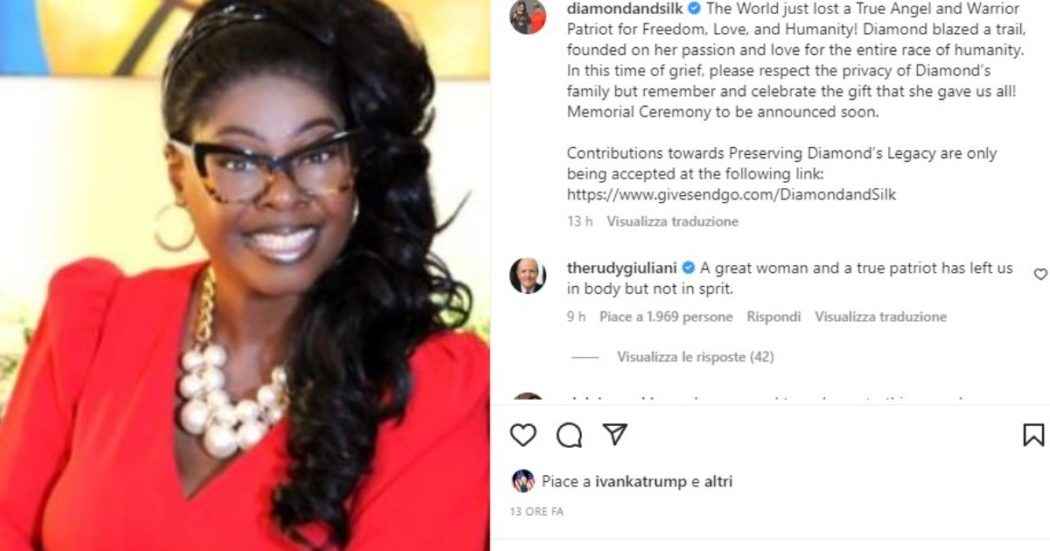 Lynette ‘Diamond’ Hardaway morta: la commentatrice fan di Trump era no vax. Aveva 51 anni