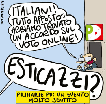 Copertina di La vignetta di Natangelo