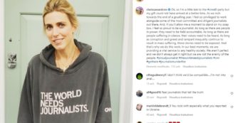 Clarissa Ward, a CNN journalist, returns to Ukraine in her fifth month of pregnancy.  Compliments and criticisms on social media