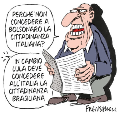 Copertina di La vignetta di Franzaroli