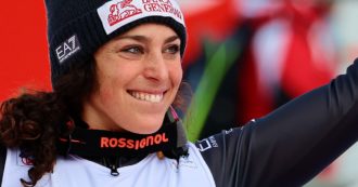 Copertina di Spettacolo di Federica Brignone a St. Anton: domina il Super G, è la 21esima vittoria in Coppa del Mondo. Brutta caduta per Goggia