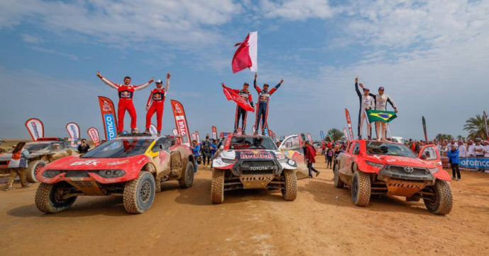 Dakar 2023, tra le auto vince ancora il qatariota Nasser al-Attiyah su Toyota